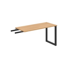 HOBIS prídavný stôl do uhla - UE O 1400 RU, hĺbka 60 cm, dub - 1