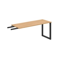 HOBIS prídavný stôl do uhla - UE O 1600 RU, hĺbka 60 cm, dub - 1