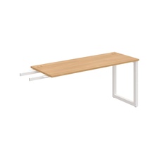 HOBIS prídavný stôl do uhla - UE O 1600 RU, hĺbka 60 cm, dub - 2