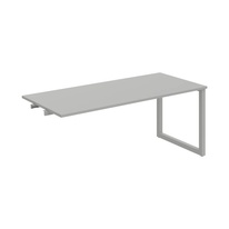 HOBIS prídavný rokovací stôl rovný - UJ O 1800 R, šedá