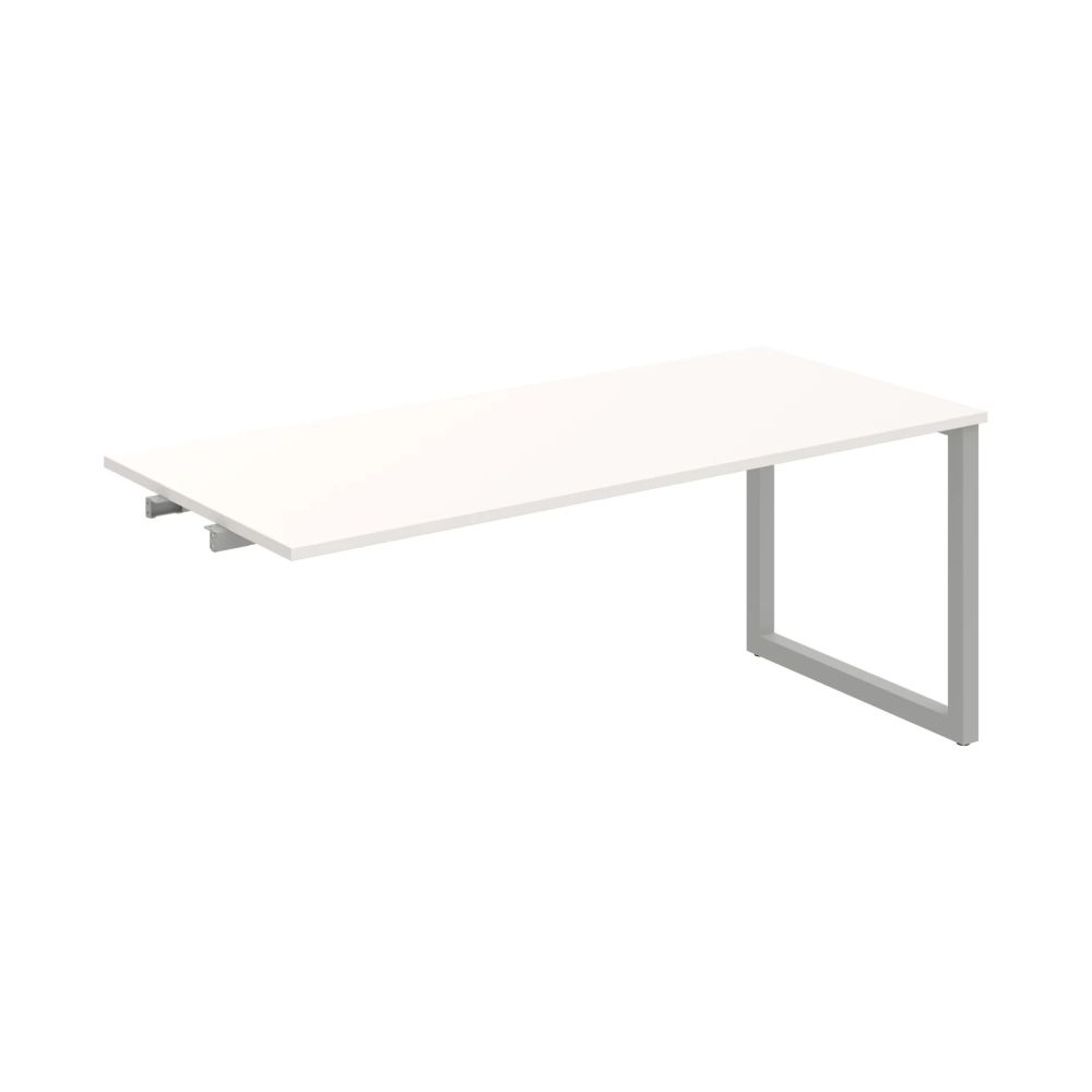 HOBIS prídavný rokovací stôl rovný - UJ O 1800 R, biela