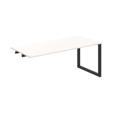 HOBIS prídavný rokovací stôl rovný - UJ O 1800 R, biela - 1