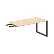 HOBIS prídavný stôl do uhla - US O 1600 RU, hĺbka 80 cm, agát - 1