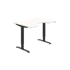 HOBIS ergo elektr.staviteľný stôl 120 cm, stand. ovláda. - MSE 2 1200, biela - 1