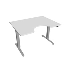 HOBIS ergo elektr.staviteľný stôl 120 cm, stand. ovláda. - MSE 2 1200, biela - 2