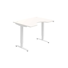 HOBIS ergo elektr.staviteľný stôl 120 cm, stand. ovláda. - MSE 2 1200, biela - 2