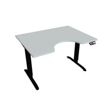 HOBIS ergo elektr.staviteľný stôl 120 cm, pamäť. ovláda. - MSE 2M 1200, sivá - 1