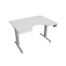 HOBIS ergo elektr.staviteľný stôl 120 cm, pamäť. ovláda. - MSE 2M 1200, biela - 2