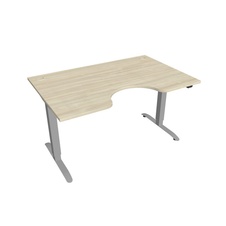 HOBIS ergo elektr.staviteľný stôl 140 cm, stand. ovláda. - MSE 2 1400, agát - 2