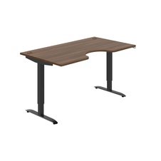 HOBIS ergo elektr.staviteľný stôl 160 cm, stand. ovláda. - MSE 2 1600, orech - 1