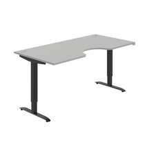 HOBIS ergo elektr.staviteľný stôl 180 cm, stand. ovláda. - MSE 2 1800, sivá - 1