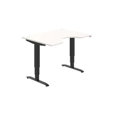 HOBIS ergo elektr.staviteľný stôl 120 cm, stand. ovláda. - MSE 3 1200, biela - 1