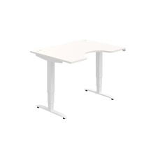 HOBIS ergo elektr.staviteľný stôl 120 cm, stand. ovláda. - MSE 3 1200, biela - 2