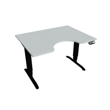 HOBIS ergo elektr.staviteľný stôl 120 cm, pamäť. ovláda. - MSE 3M 1200, sivá - 1