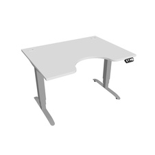 HOBIS ergo elektr.staviteľný stôl 120 cm, pamäť. ovláda. - MSE 3M 1200, biela - 2