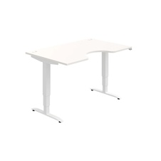 HOBIS ergo elektr.staviteľný stôl 140 cm, stand. ovláda. - MSE 3 1400, biela - 2