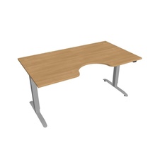 HOBIS ergo elektr.staviteľný stôl 160 cm, stand. ovláda. - MSE 2 1600, dub - 2
