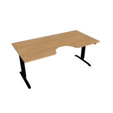 HOBIS ergo elektr.staviteľný stôl 180 cm, stand. ovláda. - MSE 2 1800, dub - 1