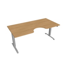HOBIS ergo elektr.staviteľný stôl 180 cm, stand. ovláda. - MSE 2 1800, dub - 2