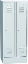 KOVOS šatníková skriňa SAS 32D A, výška 1500 mm