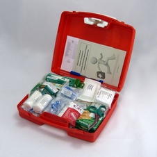 Plastový kufor prvej pomoci malý s náplňou SPC