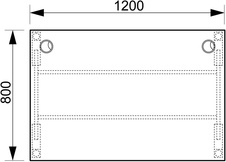 HOBIS kancelársky stôl rovný - US A 1200, agát - 4