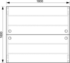 HOBIS kancelársky stôl zdvojený - USD A 1800, agát - 4