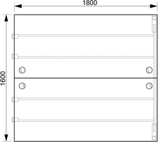 HOBIS prídavný stôl zdvojený - USD A 1800 R, čerešňa - 5