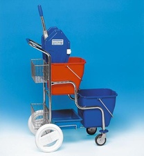 Upratovací vozík Kamzík, 2 košíky