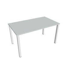 HOBIS kancelársky stôl rovný - US 1400, sivá - 2
