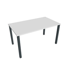 HOBIS kancelársky stôl rovný - US 1400, biela - 1