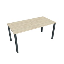 HOBIS kancelársky stôl rovný - US 1600, agát - 1