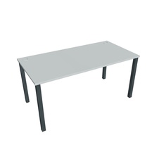 HOBIS kancelársky stôl rovný - US 1600, sivá - 1