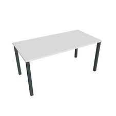 HOBIS kancelársky stôl rovný - US 1600, biela - 1
