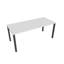 HOBIS kancelársky stôl rovný - US 1800, biela - 1