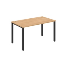 HOBIS kancelársky stôl rovný - US 1400, dub - 1