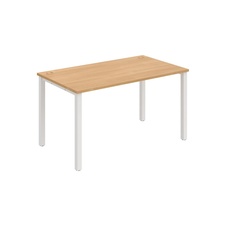 HOBIS kancelársky stôl rovný - US 1400, dub - 2