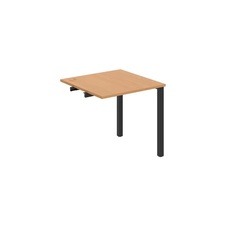 HOBIS prídavný kancelársky stôl rovný - US 800 R, buk - 1