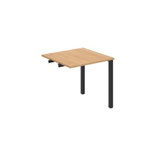 HOBIS prídavný kancelársky stôl rovný - US 800 R, dub - 1