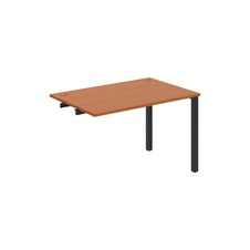 HOBIS prídavný kancelársky stôl rovný - US 1200 R, čerešňa - 1