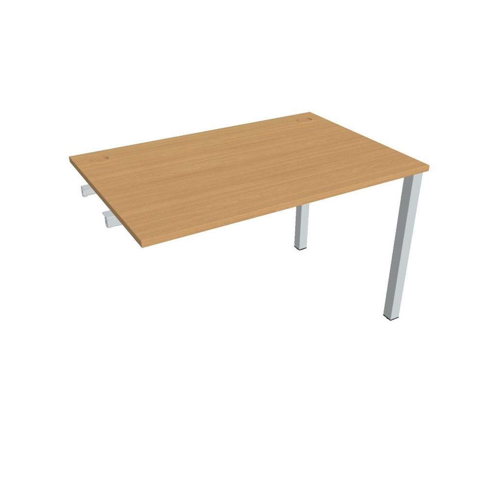 HOBIS prídavný kancelársky stôl rovný - US 1200 R, buk