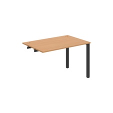 HOBIS prídavný kancelársky stôl rovný - US 1200 R, buk - 1