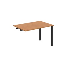 HOBIS prídavný kancelársky stôl rovný - US 1200 R, jelša - 1
