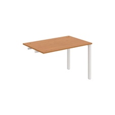 HOBIS prídavný kancelársky stôl rovný - US 1200 R, jelša - 2