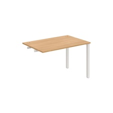HOBIS prídavný kancelársky stôl rovný - US 1200 R, dub - 2