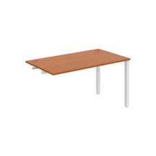 HOBIS prídavný kancelársky stôl rovný - US 1400 R, čerešňa - 2
