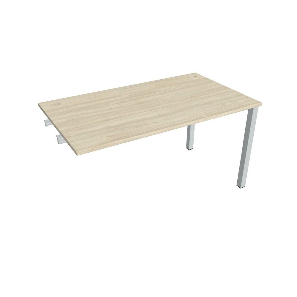 HOBIS prídavný kancelársky stôl rovný - US 1400 R, agát