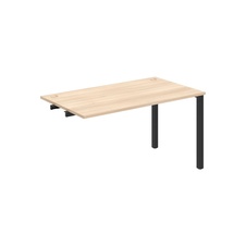 HOBIS prídavný kancelársky stôl rovný - US 1400 R, agát - 1