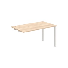 HOBIS prídavný kancelársky stôl rovný - US 1400 R, agát - 2