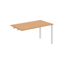 HOBIS prídavný kancelársky stôl rovný - US 1400 R, buk - 2